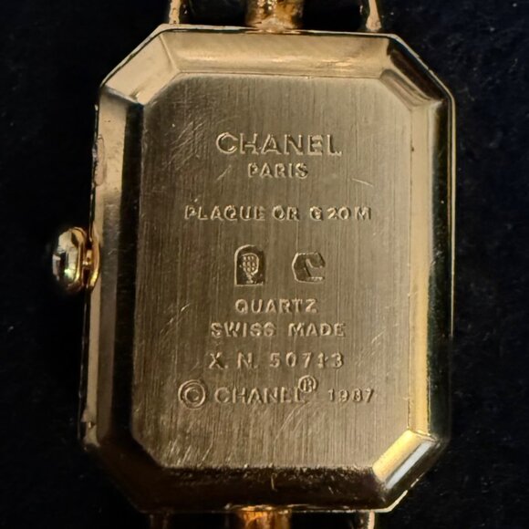 Chanel Premiere Gold and Black Watch - Picture 4 of 9